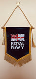 Royal Navy Pendant ( RN/P ) Gold Fringe