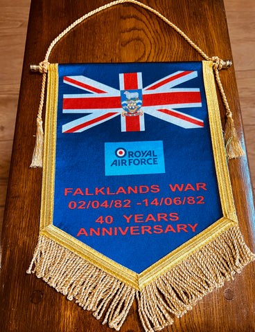 Royal Air Force Falklands War 40th Anniversary Pennant ( RAF/FW-P )
