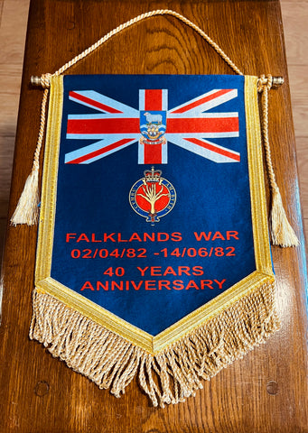 Welsh Guards Falklands War 40th Anniversary Pennant ( WG/FW-P )