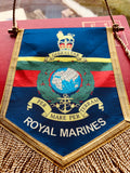 Royal Marines Pendant ( RM/P ) Gold Fringe as
