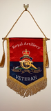 Royal Artillery Veteran Pendant ( RA-V/P ) Gold Fringe