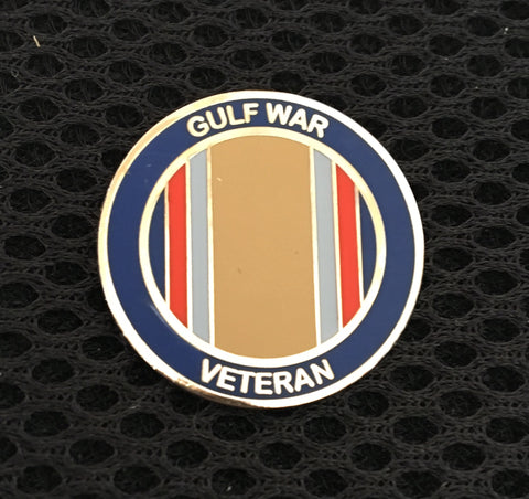 Gulf War Veteran ( GULF ) Lapel Badge 25mm