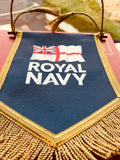 Royal Navy Pendant ( RN/P ) Gold Fringe