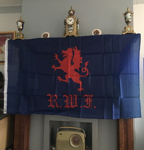 Royal Welch Fusiliers 5 x 3 Colours Flag RWF