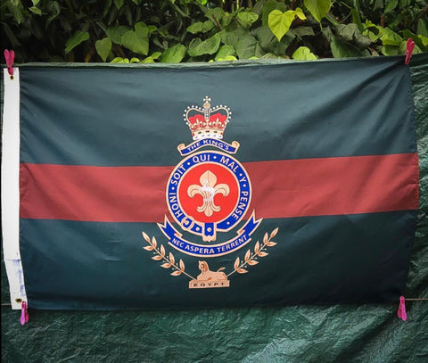 King’s Regiment 5 x 3 Colours Flag ( D2 ) KR