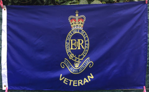 Royal Horse Artillery Veteran 5 x 3 Colours Flag RHA-V