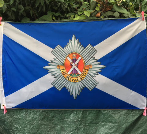 Royal Scots 5’ x 3’ Colours Flag ( RS )