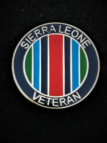 Sierra Leone Veterans Lapel Badge