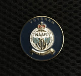 NAAFI Veteran 30mm 3D Lpel Badge