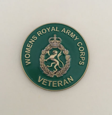 Woman's Royal Army Corps ( WRAC-B ) 30mm Lapel Badge C38
