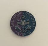 Sherwood Foresters, Notts and Derby ( SFNDR ) 30mm Badge C18