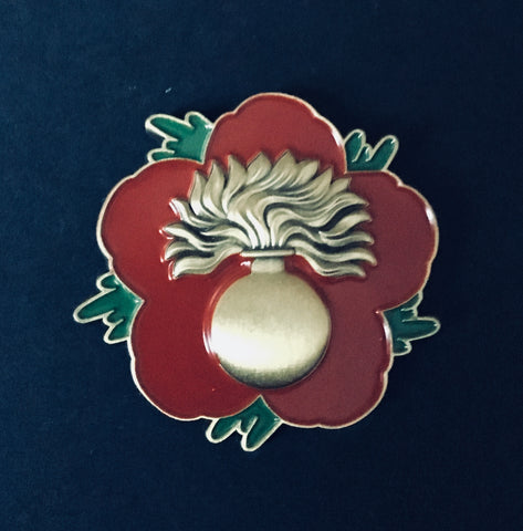 Grenadier Guards ( GG-02 ) Flower 🌺 of Remembrance Pin