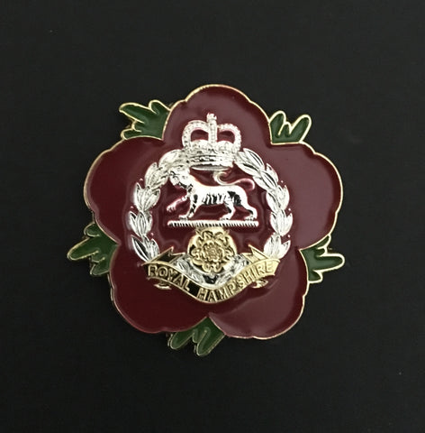 Royal Hampshire Regiment ( RHR ) Flower 🌺 of Remembrance