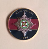 Irish Guards ( IG-B ) Colours Lapel Badge 30mm 3D C28