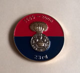 Royal Welch Fusiliers ( RWF/B ) Colours Lapel Bagde 30mm 3D